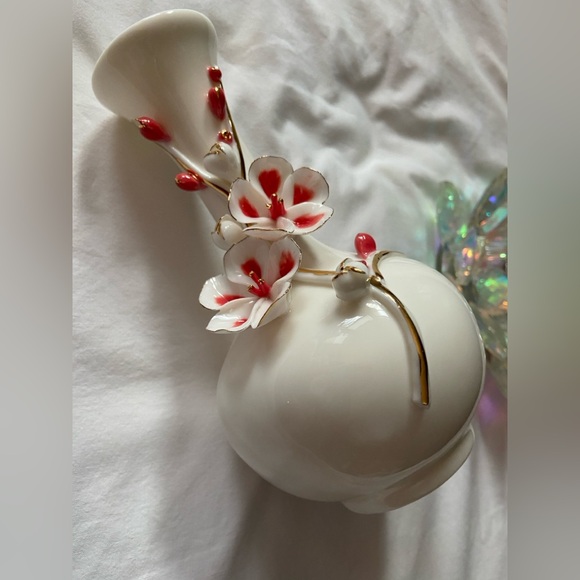 🌷NWT Delicate,Simple Beautiful,Small Bud Vase,Great 4 Flowers,Gift,Collectible🌸 - Picture 13 of 16